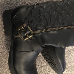 👢Steve Madden Black knee high boots.👢